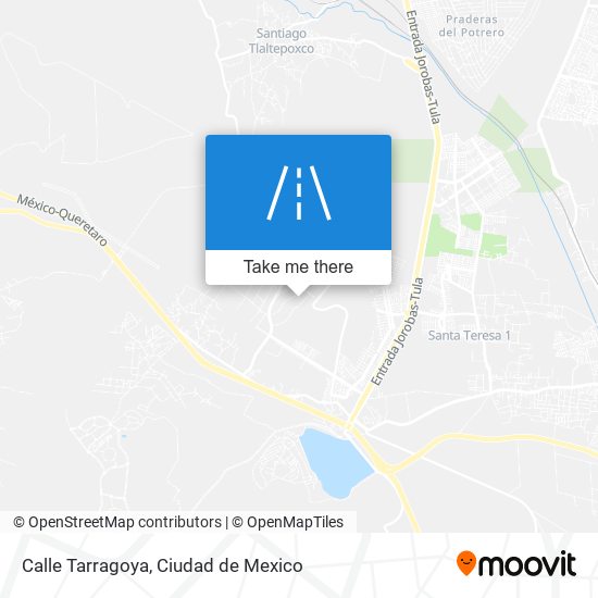 Calle Tarragoya map