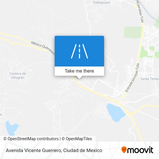 Mapa de Avenida Vicente Guerrero