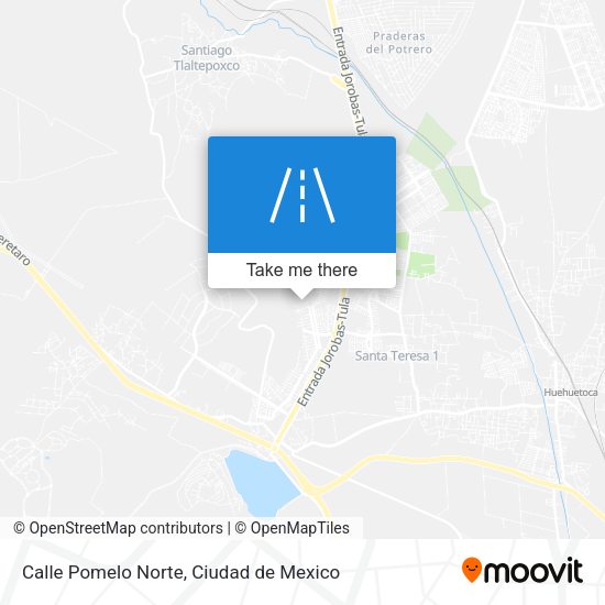 Calle Pomelo Norte map