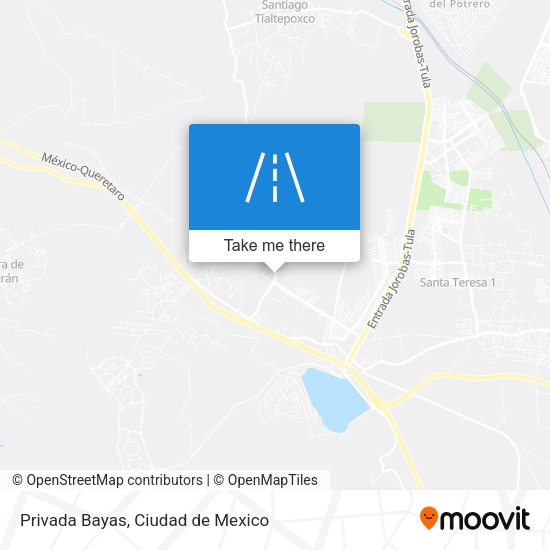 Mapa de Privada Bayas