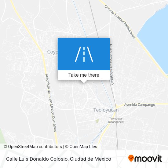 Calle Luis Donaldo Colosio map