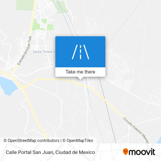 Calle Portal San Juan map
