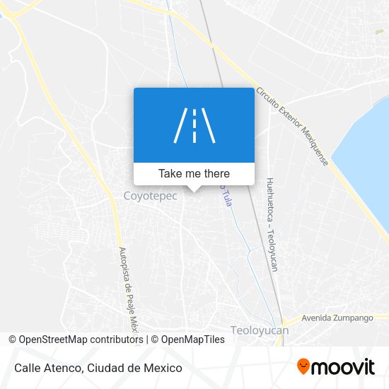 Mapa de Calle Atenco