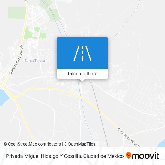 Mapa de Privada Miguel Hidalgo Y Costilla