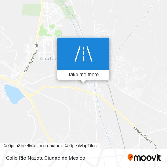 Calle Río Nazas map