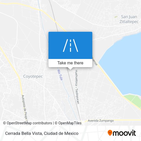 Mapa de Cerrada Bella Vista