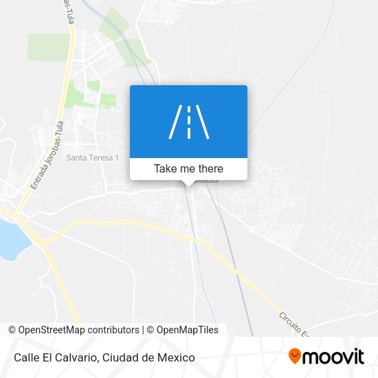 Calle El Calvario map