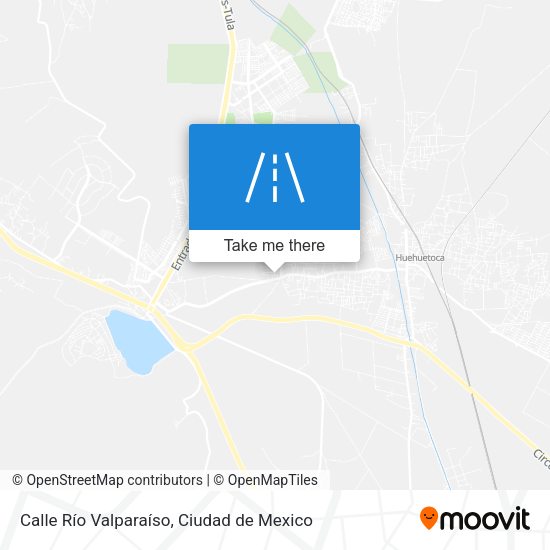 Mapa de Calle Río Valparaíso