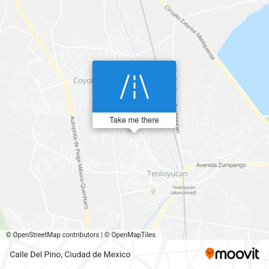Calle Del Pino map