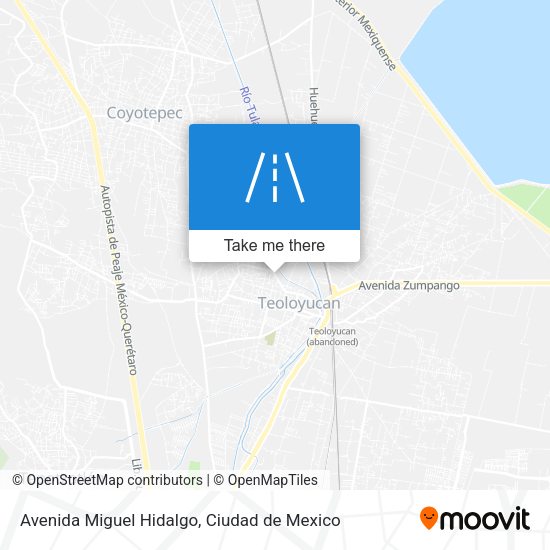 Avenida Miguel Hidalgo map