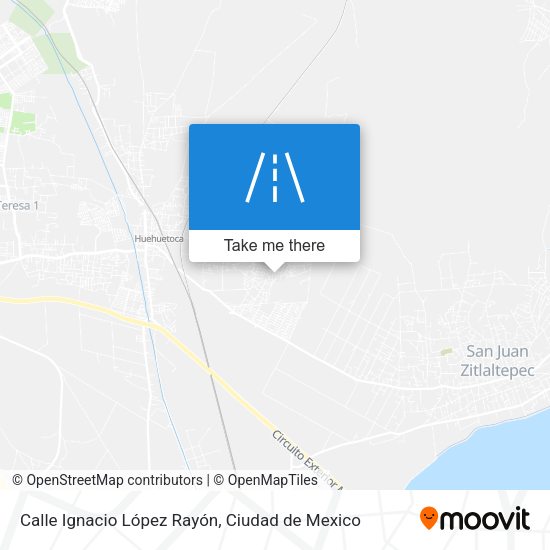 Calle Ignacio López Rayón map