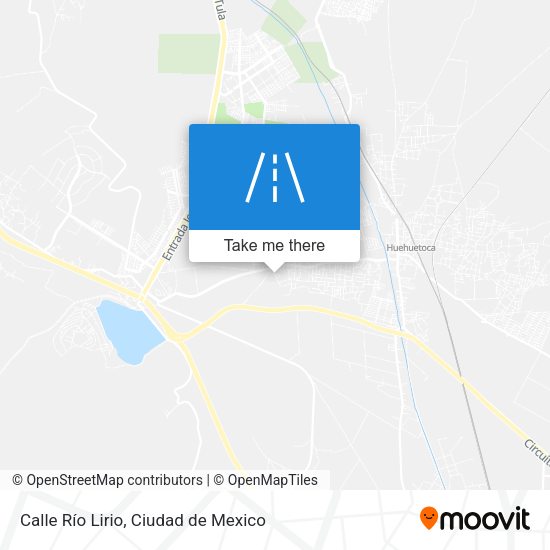 Mapa de Calle Río Lirio