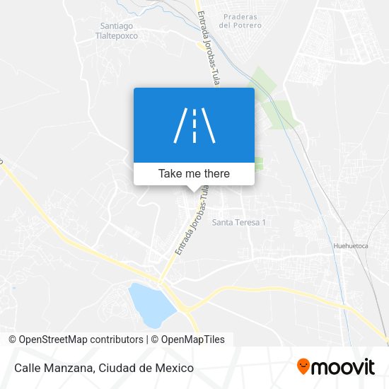 Calle Manzana map