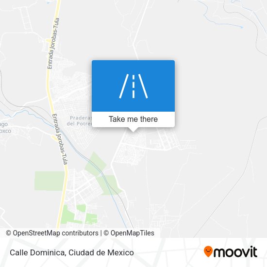 Calle Dominica map