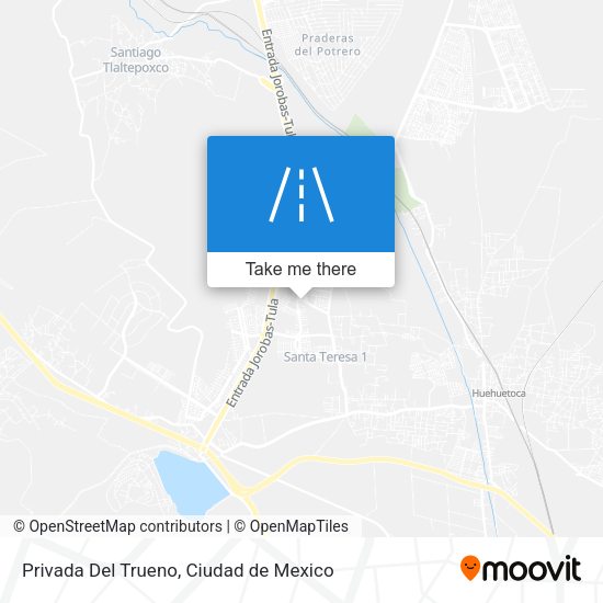 Privada Del Trueno map