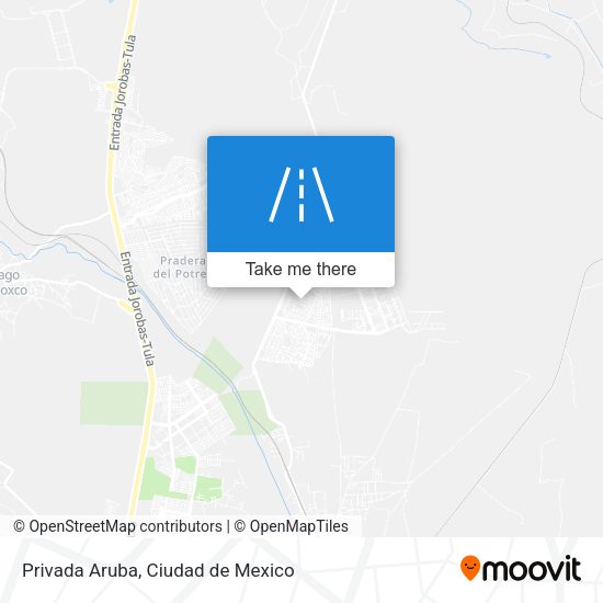 Privada Aruba map