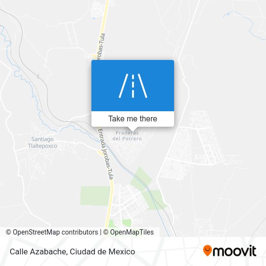 Calle Azabache map