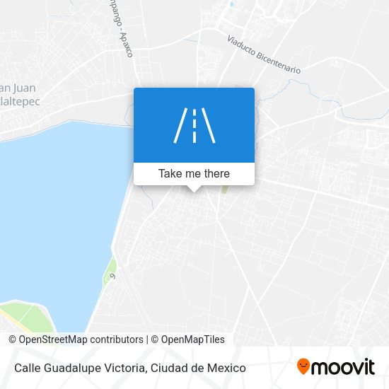 Calle Guadalupe Victoria map
