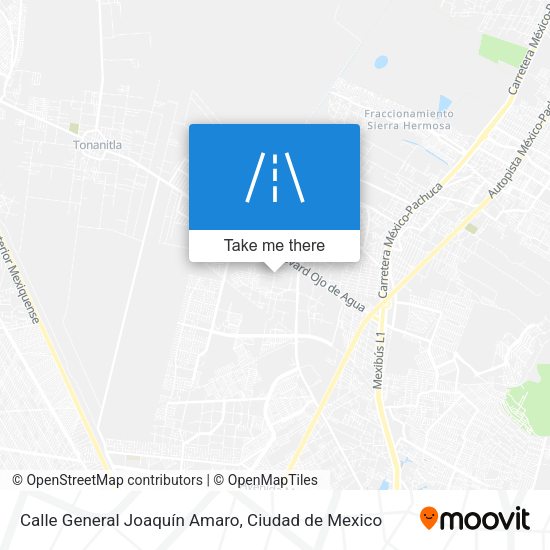 Calle General Joaquín Amaro map