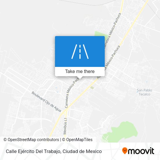 Calle Ejército Del Trabajo map