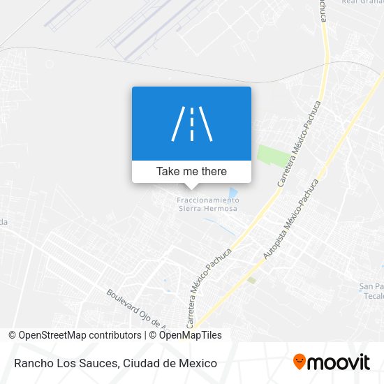 Rancho Los Sauces map