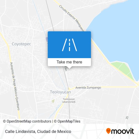 Mapa de Calle Lindavista