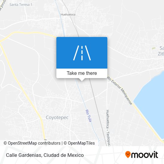 Mapa de Calle Gardenias
