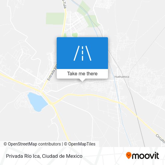 Privada Río Ica map