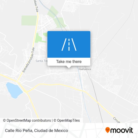 Calle Río Peña map