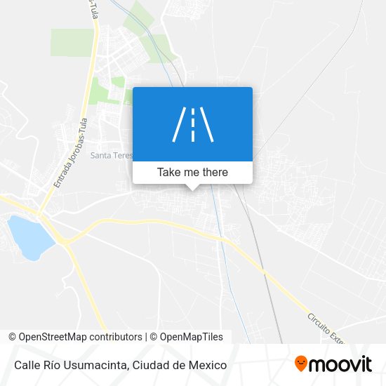 Calle Río Usumacinta map