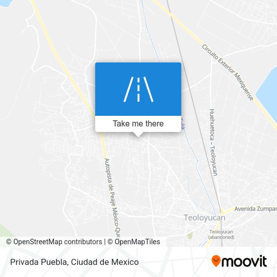 Mapa de Privada Puebla