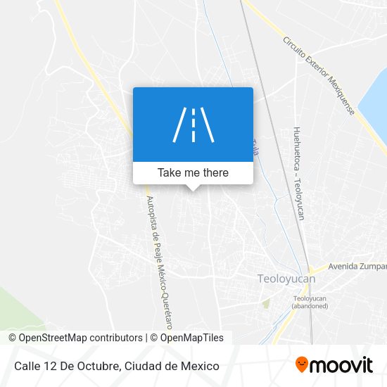 Calle 12 De Octubre map