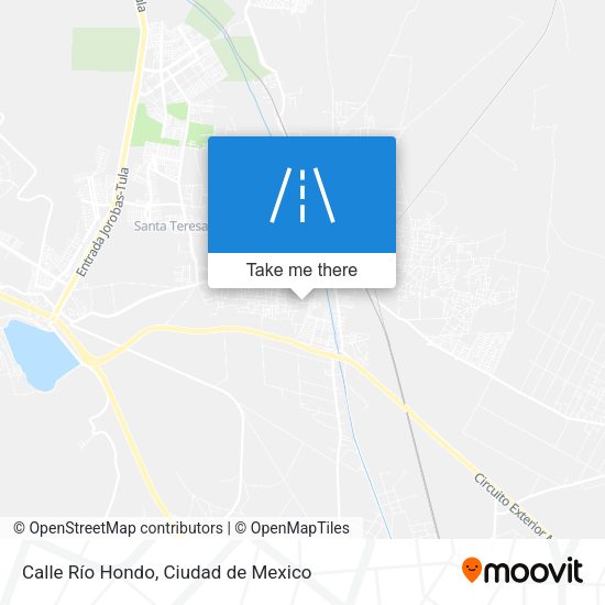 Calle Río Hondo map