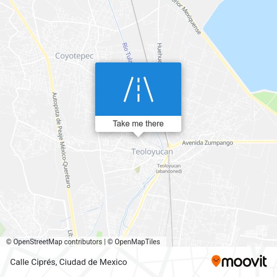 Calle Ciprés map