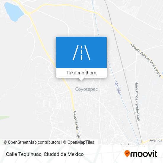 Mapa de Calle Tequihuac