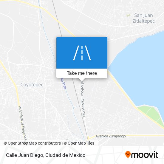 Calle Juan Diego map