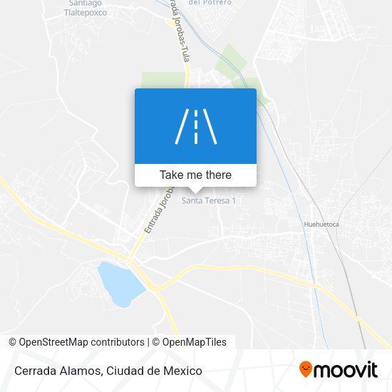 Mapa de Cerrada Alamos