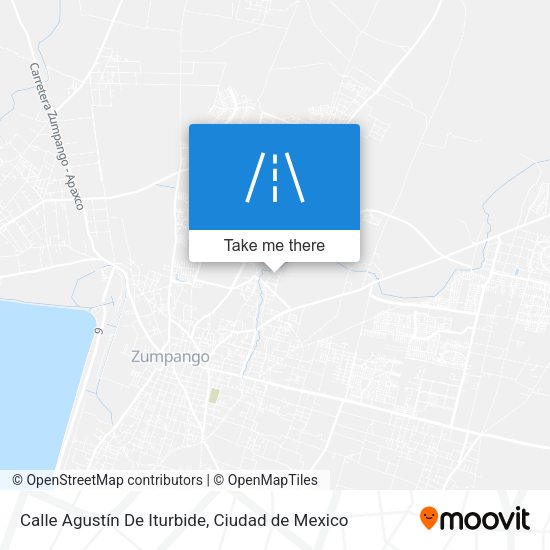 Calle Agustín De Iturbide map