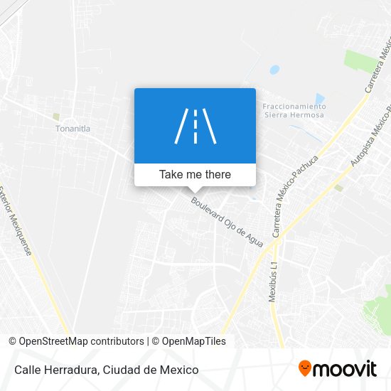 Calle Herradura map