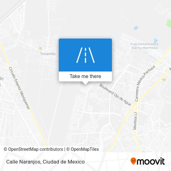 Calle Naranjos map