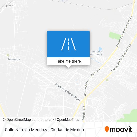 Calle Narciso Mendoza map