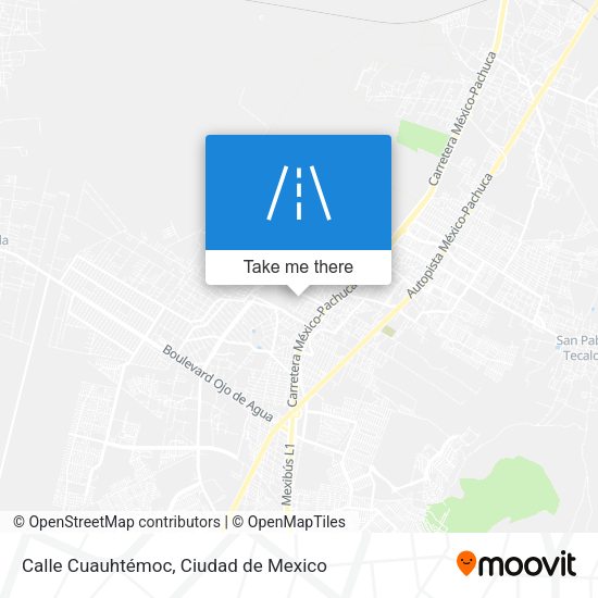 Mapa de Calle Cuauhtémoc