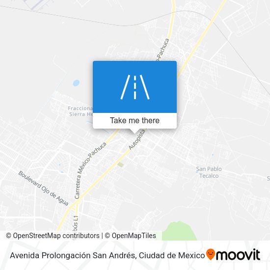 Mapa de Avenida Prolongación San Andrés