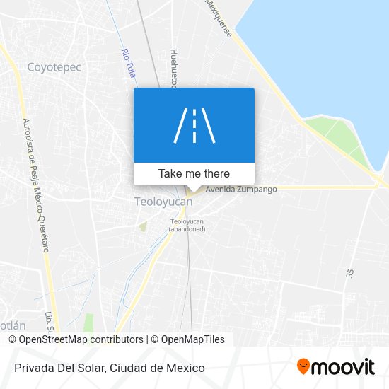 Privada Del Solar map