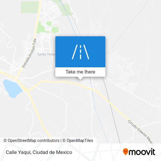 Mapa de Calle Yaqui