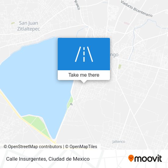Calle Insurgentes map