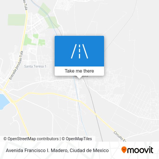 Mapa de Avenida Francisco I. Madero