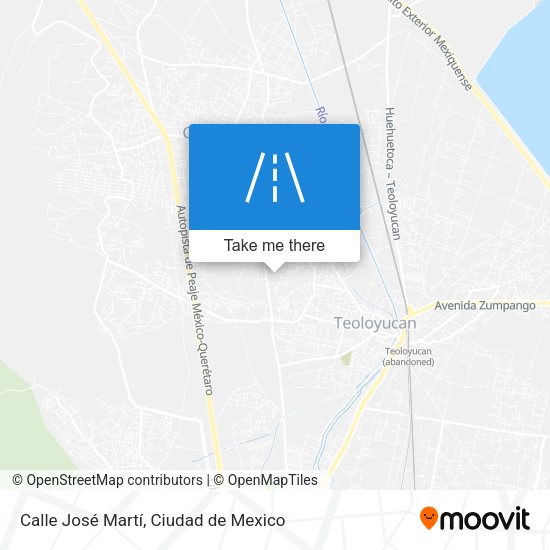 Mapa de Calle José Martí