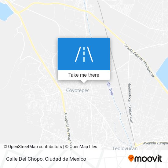 Calle Del Chopo map