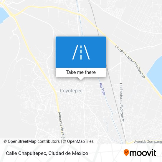 Mapa de Calle Chapultepec
